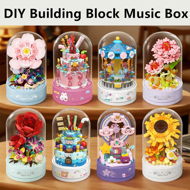 Building Block Music Box Flowe - Musical Instrument Park review and price