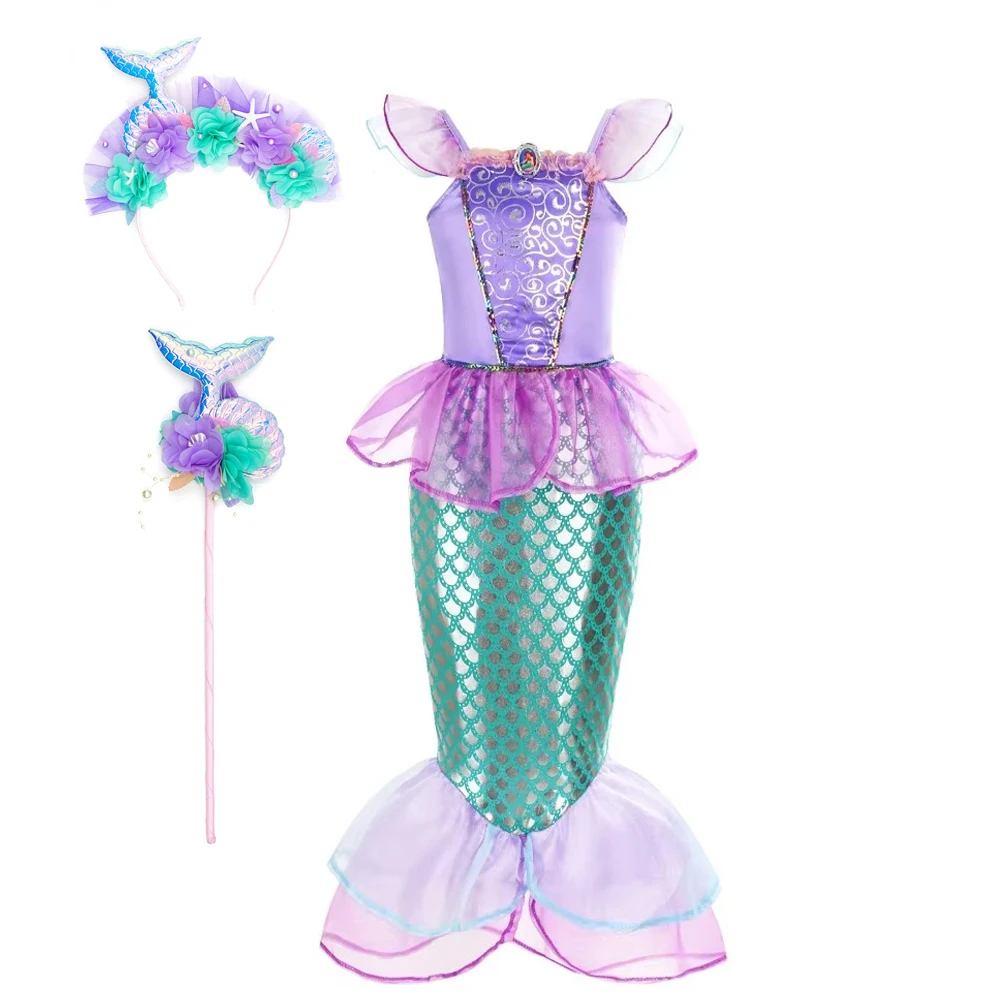 Mermaid Costume Kids Purple Pr - Musical Instrument Trombone review and price