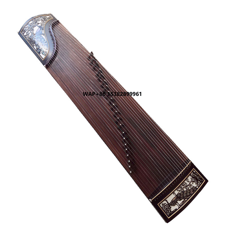 Musical Instrument Guzheng - Guzheng Ebony Series Guzheng Peacock Colorful