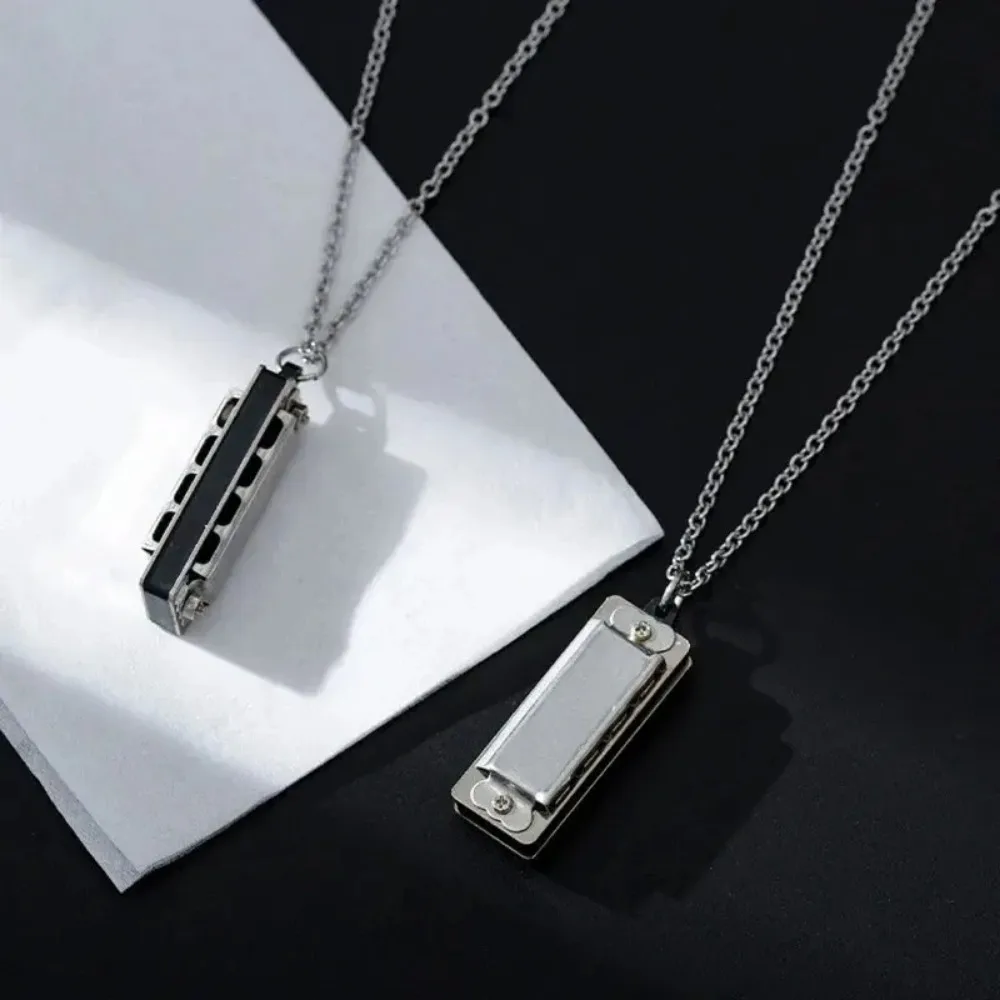 Mini Harmonica Necklace Men an - Musical Instrument You Blow review and price