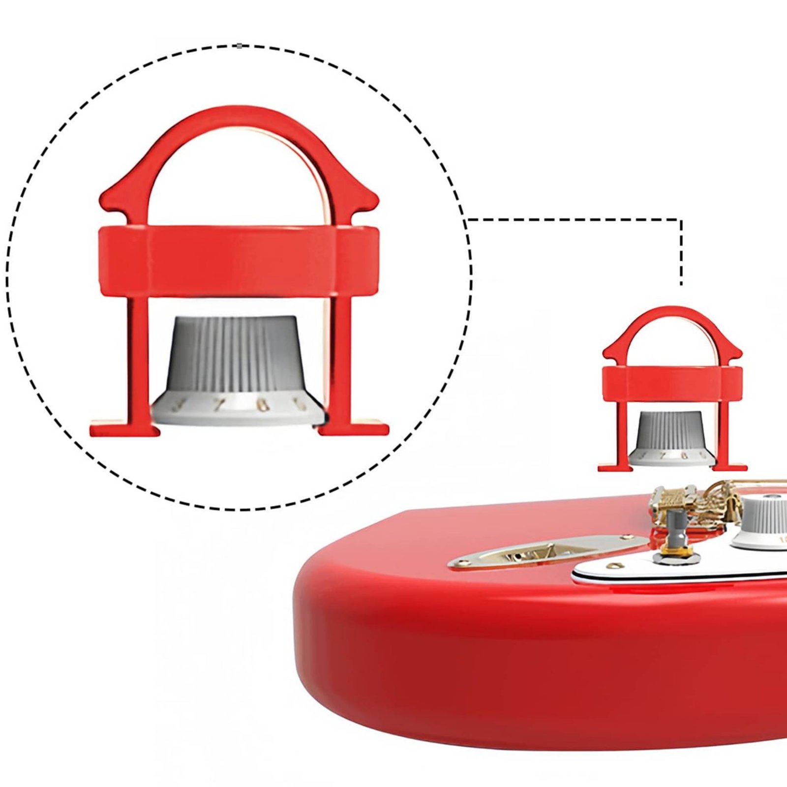 Guitar Knob Puller Non-Scratch - Musical Instrument Repair Shop review and price