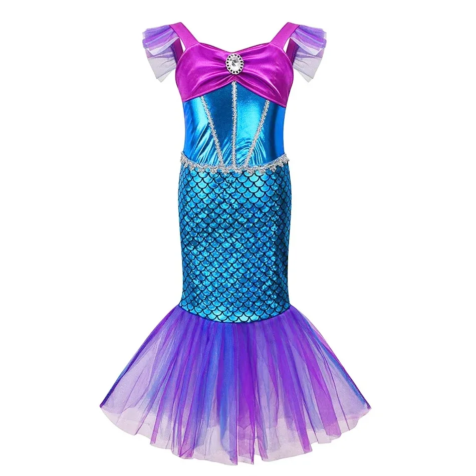 Mermaid Dress Girls Kids Cospl - Musical Instrument Trombone review and price