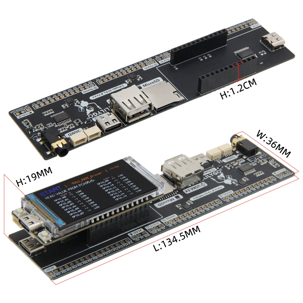 T-Display-S3 MIDI Shield Devel - Musical Instrument Digital Interface (Midi) review and price