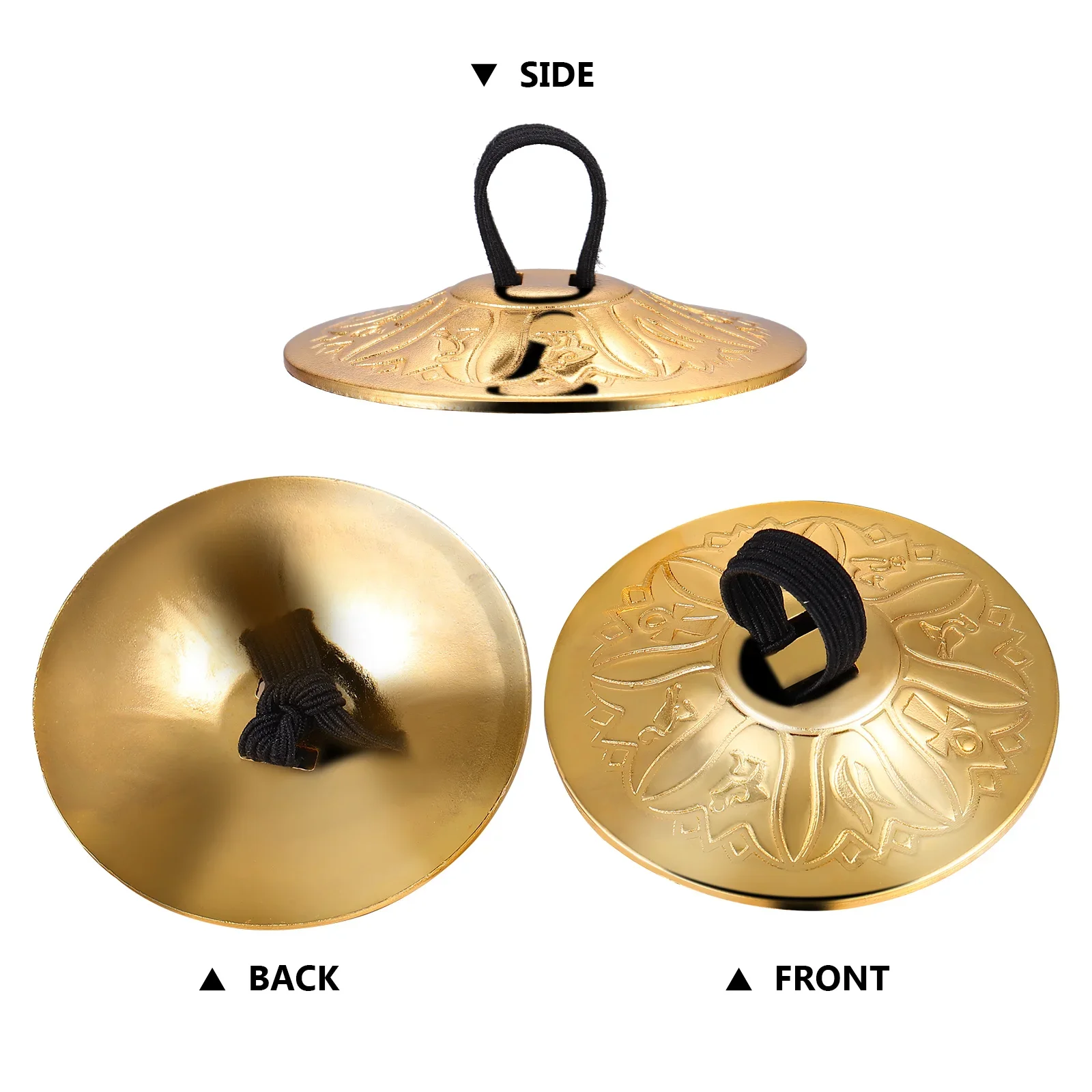 4Pcs/8Pcs Copper Mini Finger Z - Musical Instrument Zills review and price