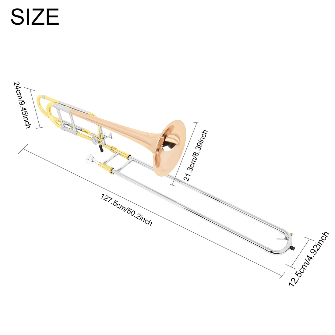 M MBAT Bb Tenor Trombone B Fla - Musical Instrument Trombone review and price