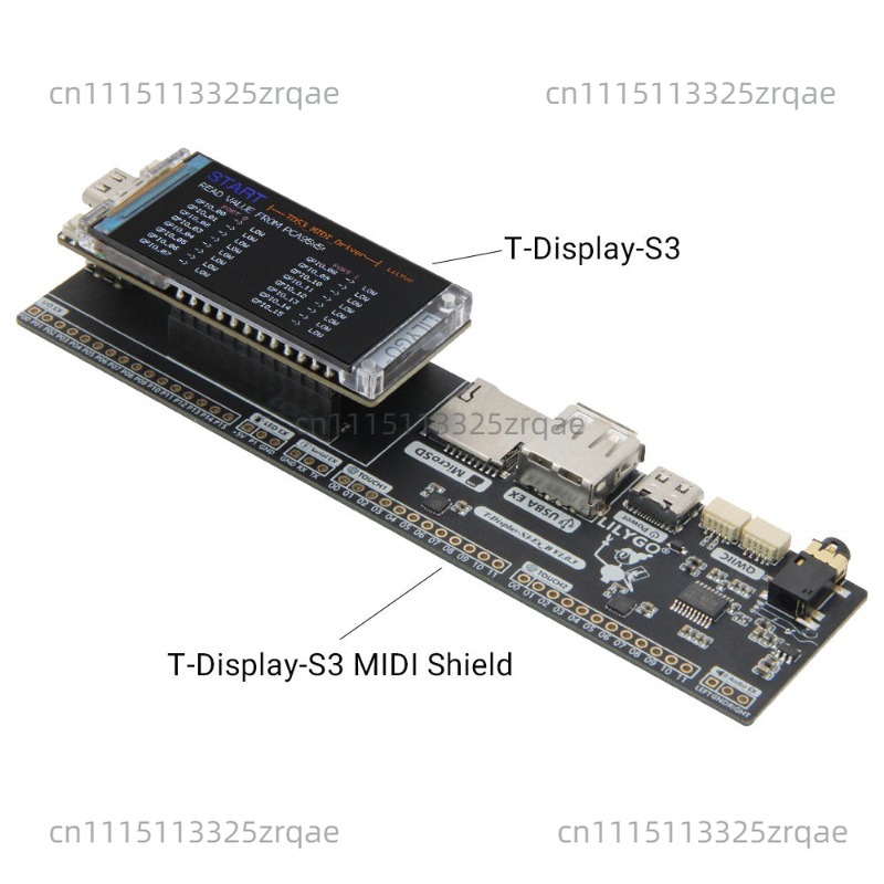 T-Display-S3 MIDI Shield Devel - Musical Instrument Digital Interface (Midi) review and price