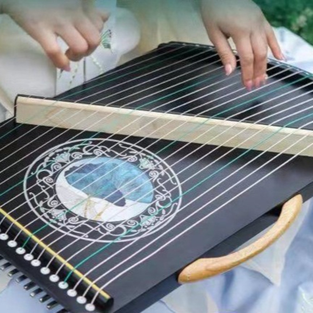 Wooden 21-string Mini Guzheng  - Musical Instrument Guzheng review and price
